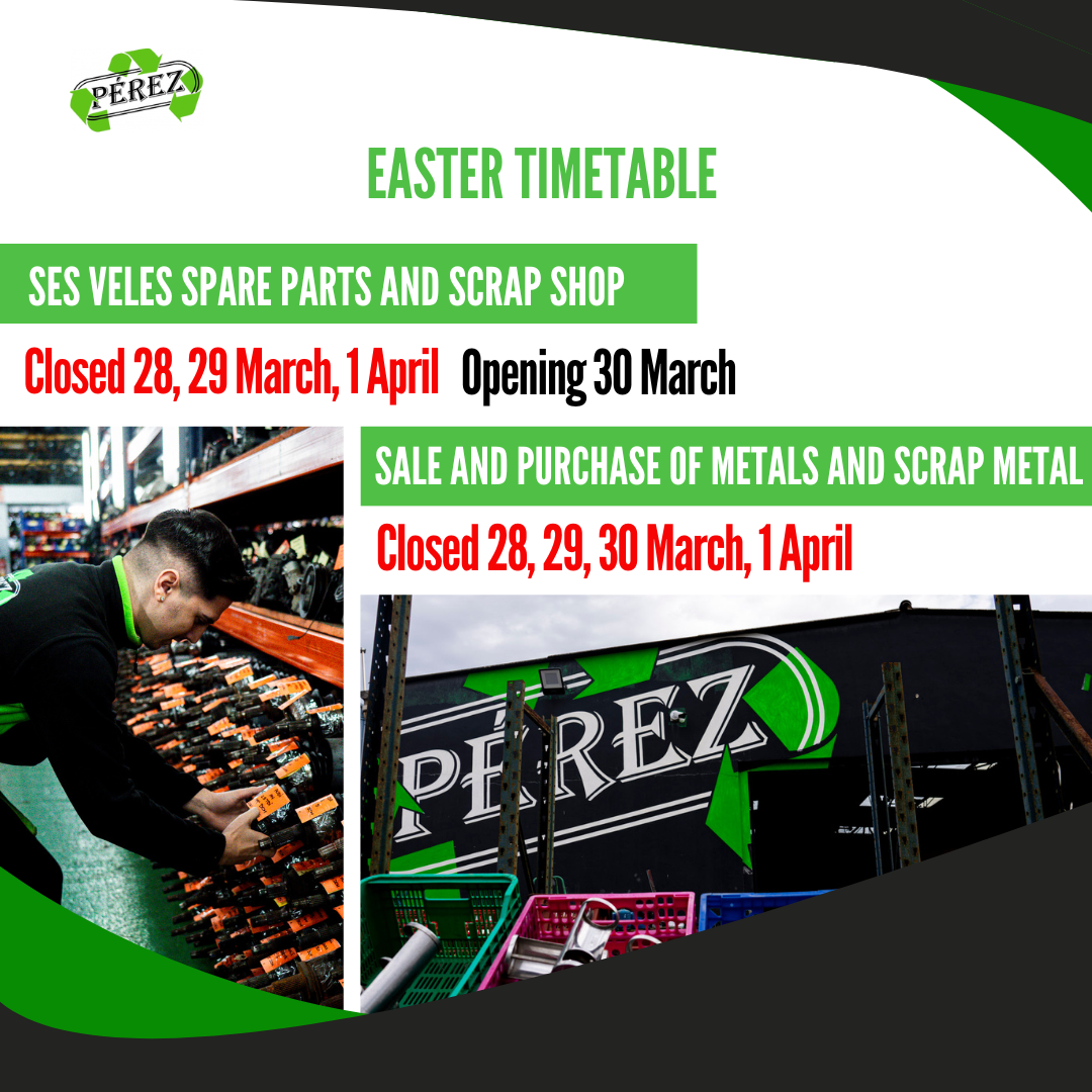 Special Easter Timetable