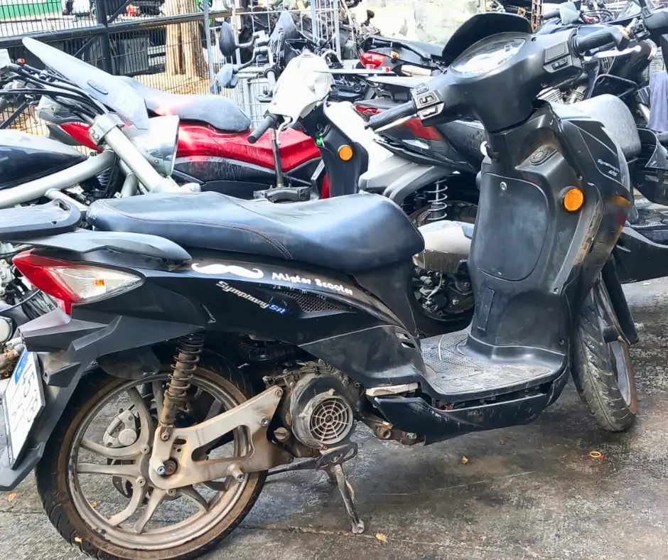 Qué piezas de moto se pueden encontrar en un desguace