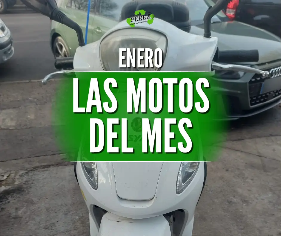 Despiece de SYM 125 en Mallorca: las motos del mes en Reciclajes y Metales Pérez