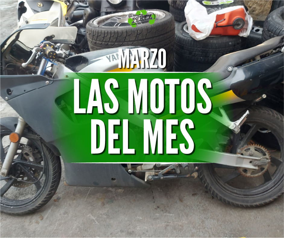 Despiece de Yamaha TZR 49 en Mallorca: las motos del mes en Reciclajes y Metales Pérez