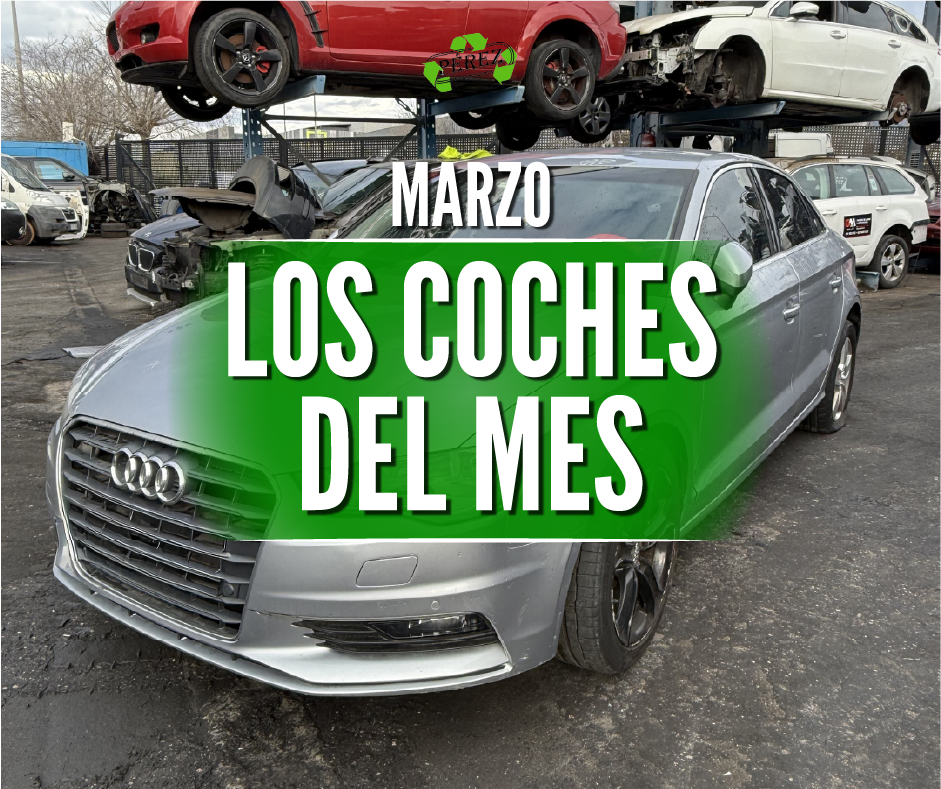 Despiece de Audi A3 en Mallorca: los coches del mes en Reciclajes y Metales Pérez